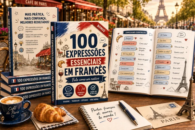 100 Expressões Essenciais em Francês