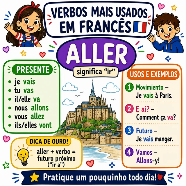 Mapa mental: verbo FAIRE